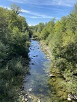 Crossing the Torrente Bagnone
