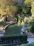 Plenty of fountains in the garden of Villa d´Este