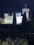 View from the B&B Il Castello in Tivoli