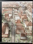 Artist impression of the coastal town and harbour of Ostia Antica