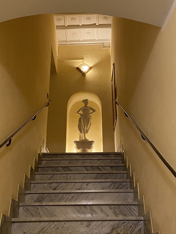 Inside Palazzo Pontifico