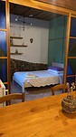 My bed at the B&B in Velletri