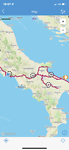 Route to Bari