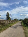 Walking for hours along the railroad from Monte San Biagio to Itri