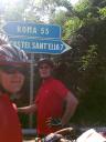Onderweg met nog 55 km te gaan