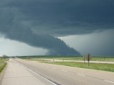 Begin van een windhoos