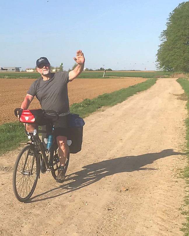 Op de fiets