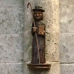 Jacobus is overal op de route, dus ook in Étampes.