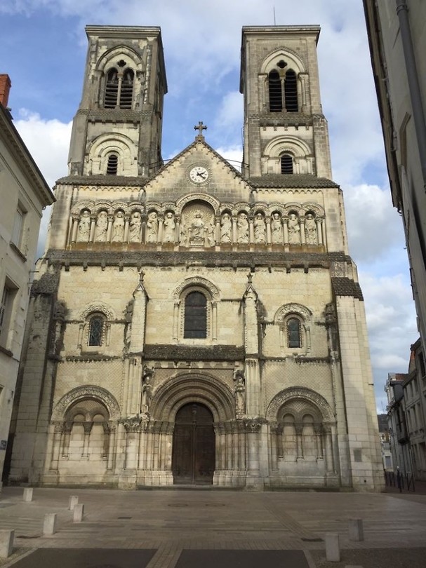 De Jacobuskerk in Chatellerault