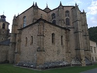 Vermoeide kerk in Villafranca.