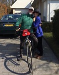Met zus Ada