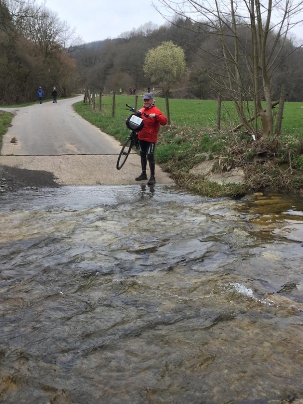 Af en toe even 'klunen'