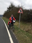 Gemotoriseerd verkeer verboden vanwege de paddentrek; lucky us