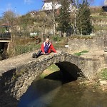 Oude brug over de Moezel