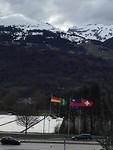Sneeuw op de Alpen