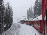 Sneeuw en regen