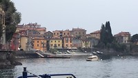 Op de pont naar Bellagio