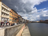 Alweer de Arno, maar dit keer vanwege de dreigende wolken