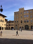 Het grote plein in Volterra