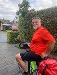 Vanwege de regen iets later opgestapt
