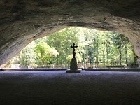 De grot van Sainte Colombe