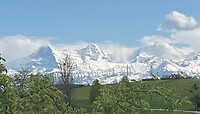 De kale Eiger, de brute Mönch en de machtige Jungfrau