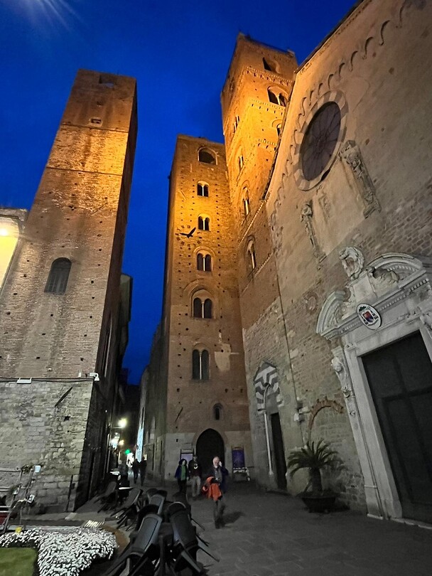 Albenga by night