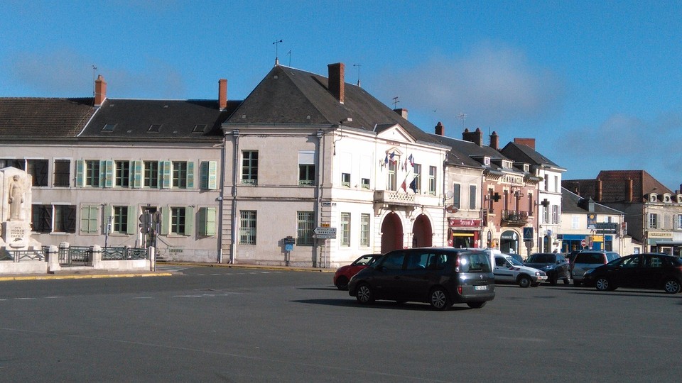 Mairie, Sancoins Foto Voetreis naar Rome