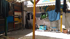 Waslijn binnentuin Los Arcos