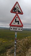 En nog steilere afdaling