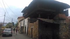 Typisch Asturiaans straatbeeld