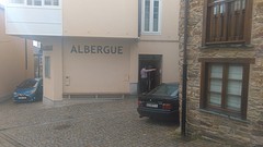 De albergue; van buiten sjofel, binnen ok