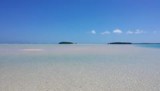 Aitutaki lagune en 1 foot island