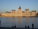 Het Parlement vanaf Boeda gezien
