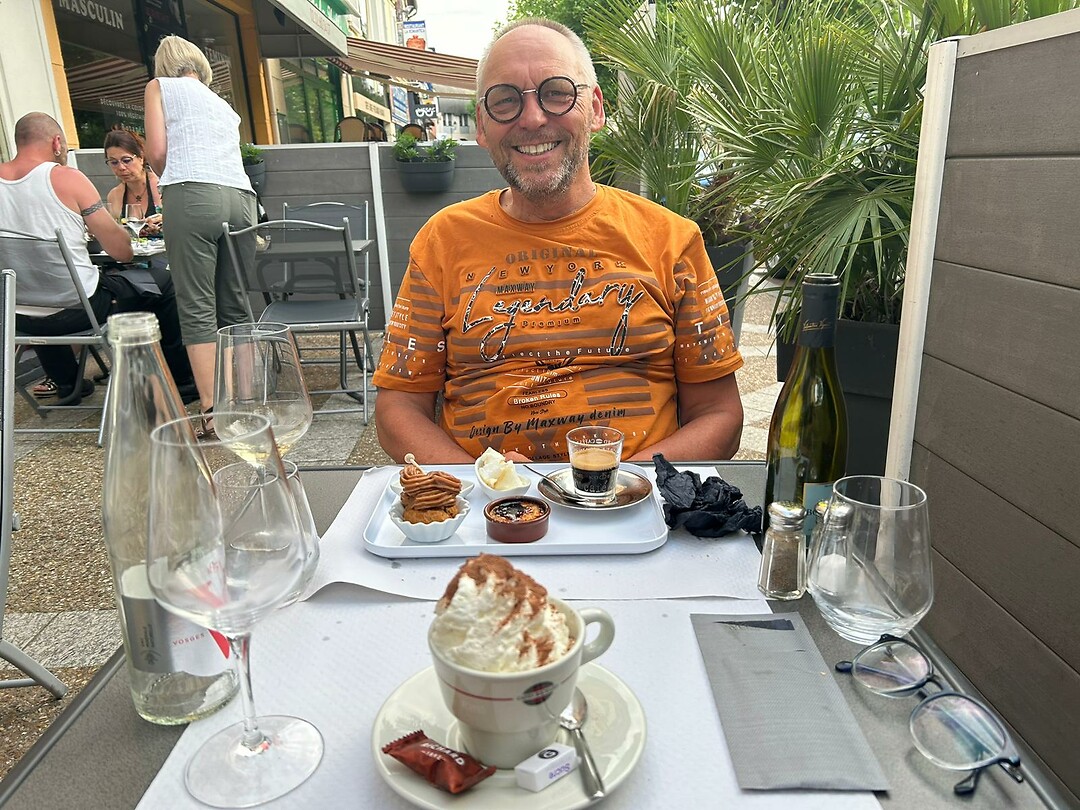 Eten in saint andre le de Eure