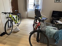 Fietsen in het appartement