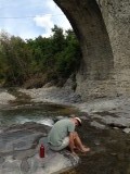 Romaanse brug bij Fugazzolo