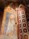 Fresco's in de crypte van de Duome, onder het zand goed bewaard gebleven