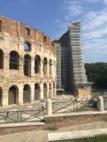 Colloseum in de steigers