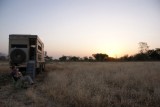 vlak bij de grens met Sudan, mooi rustig plekkie