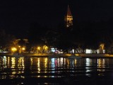 Uitzicht op Trogir by night