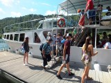 met de boot vanuit Skradin naar NP Krka