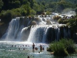 zwemmen bij Skradinski Buk