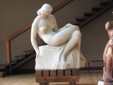 Vrouw aan Zee