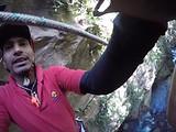 Zipline door de canyon