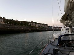 Dieppe bij zonsopgang