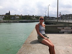 De haven van Dieppe