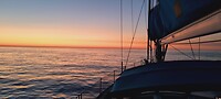 Zonsondergang 1e nacht