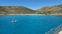 De baai bij Pserimos