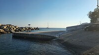 Voor anker bij Ikaria